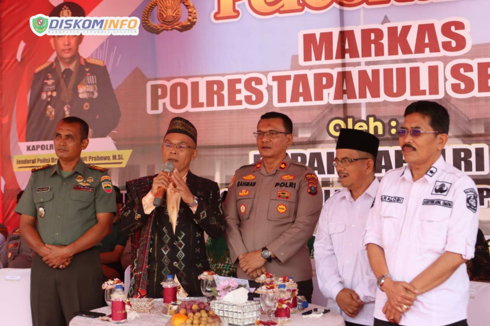 Usai Peresmian Mapolres Baru, Ketua Forkala Harap Kapolri Hadir di Tapsel