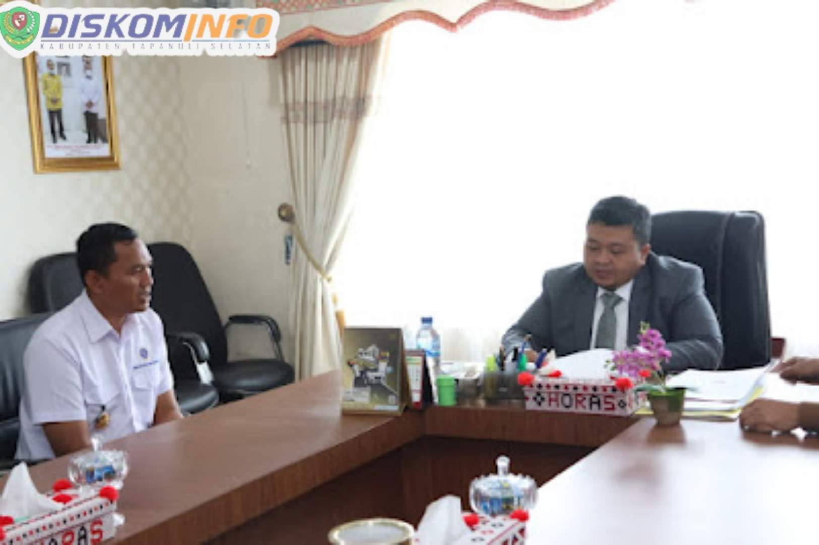 Bupati Tapsel Teken Hibah Dukungan Peningkatan Prasarana Bandar Udara Aek Godang