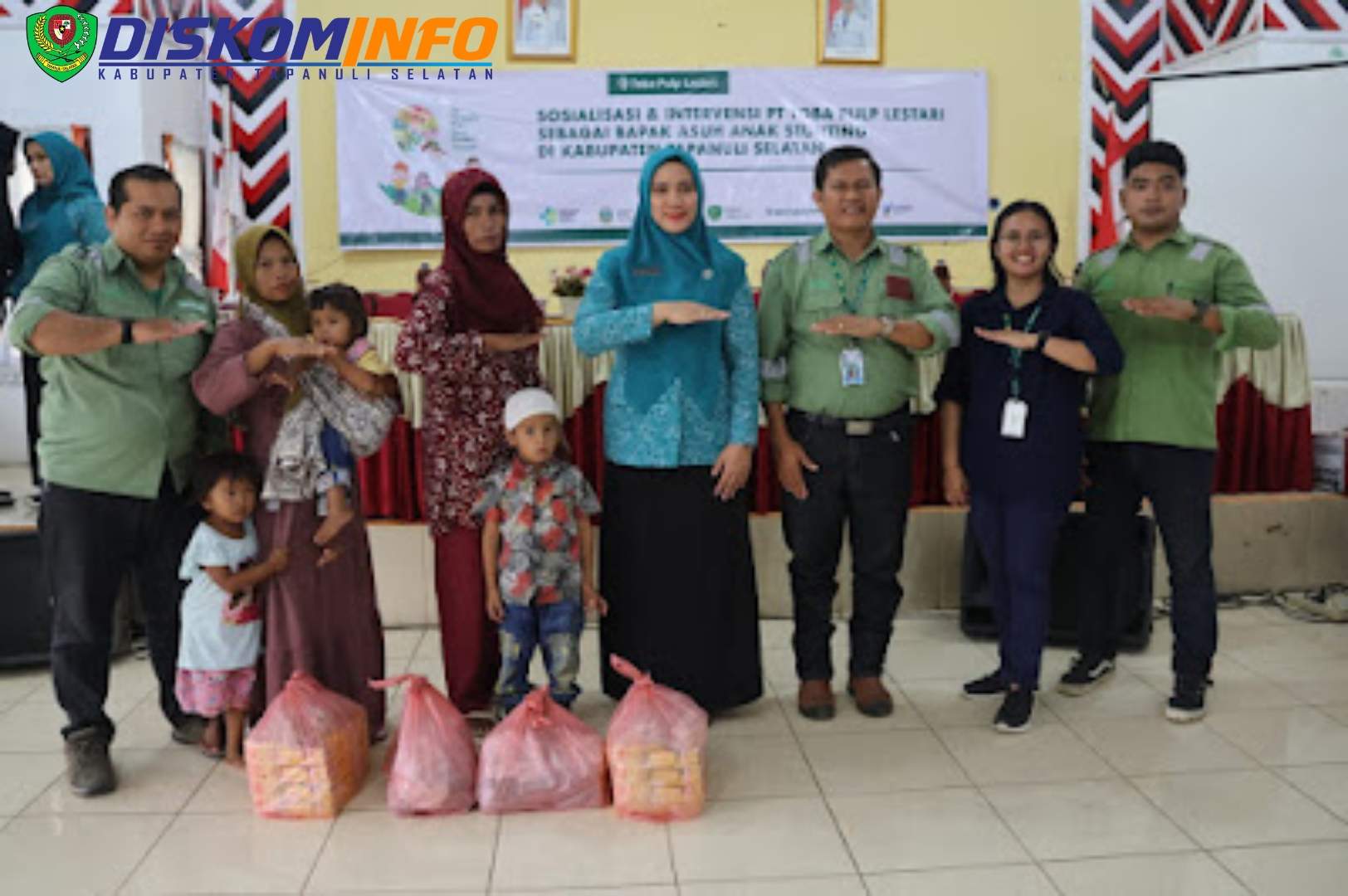 Pemkab Tapsel Gandeng PT. Toba Pulp Lestari Cegah Stunting