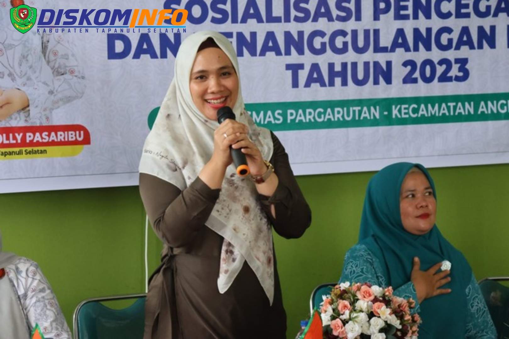 Rasa Peduli, Ketua YKI Tapsel Sosialisasikan Pencegahan Kanker