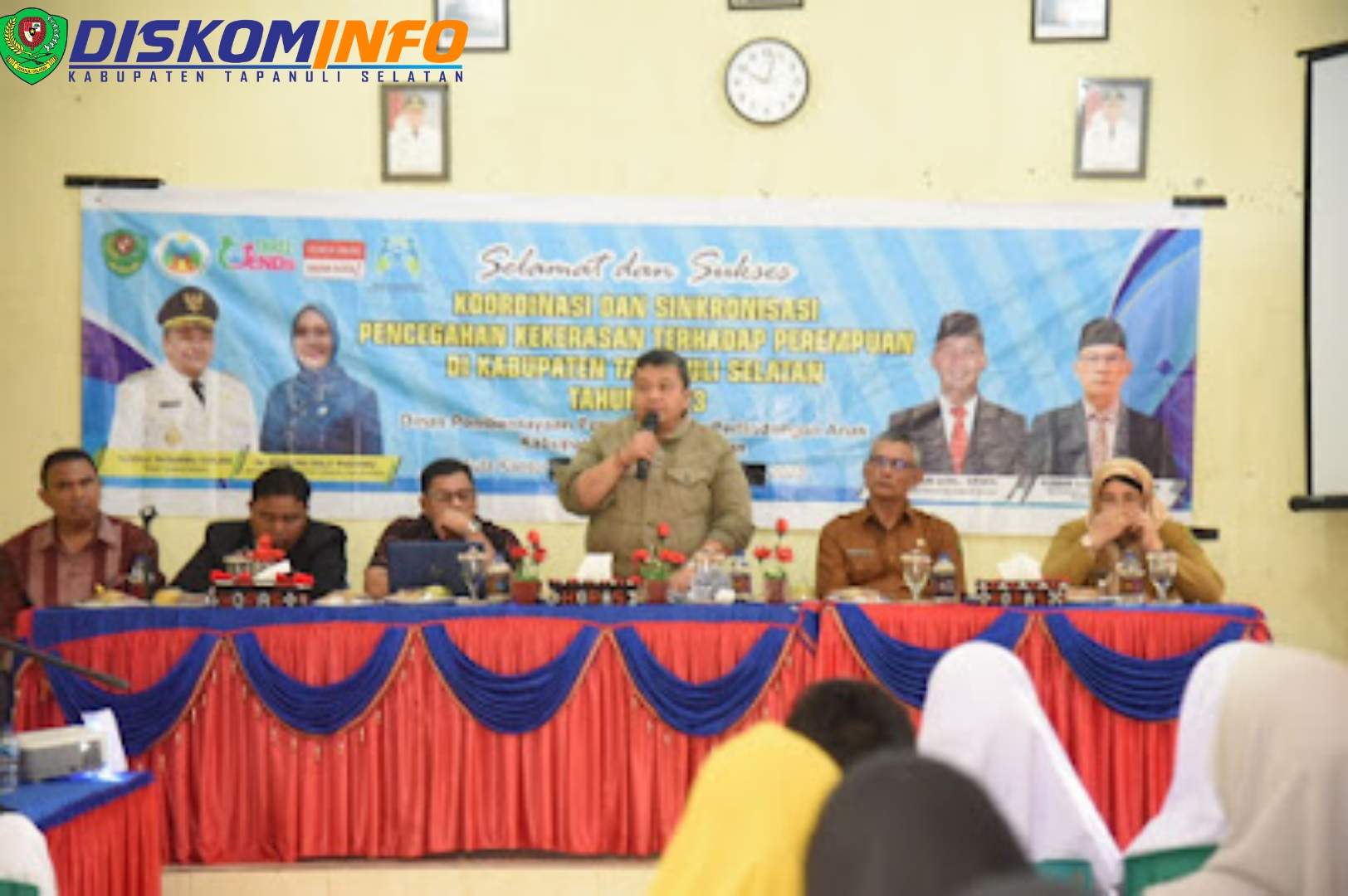 Tingkatkan Perlindungan Perempuan dan Anak, Bupati Tapsel Perkuat Koordinasi Ke Semua Pemangku Kepentingan