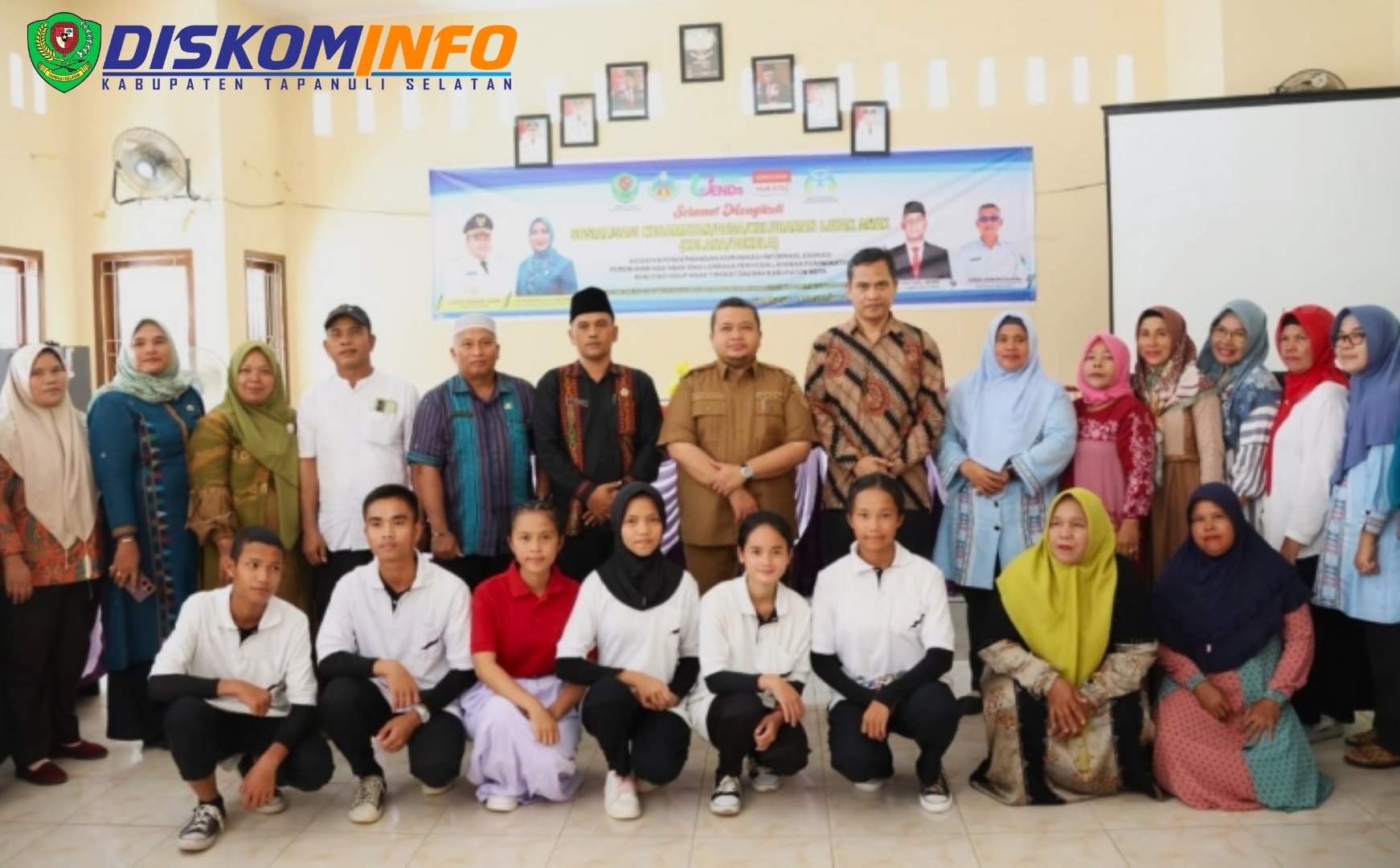 Bupati Tapsel Dukung Percepatan Kelana dan Dekela Untuk Terwujudnya KLA