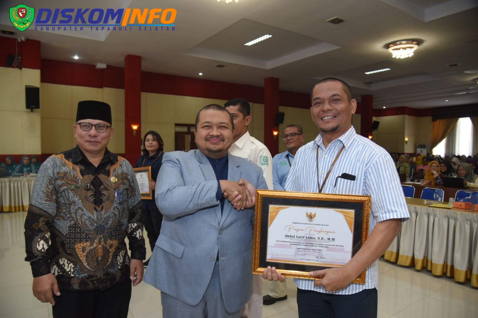 Penandatanganan Komitmen Bersama Rembuk Stunting, Bupati Tapsel Harapkan Prevalanasi Stunting di Angka 9%