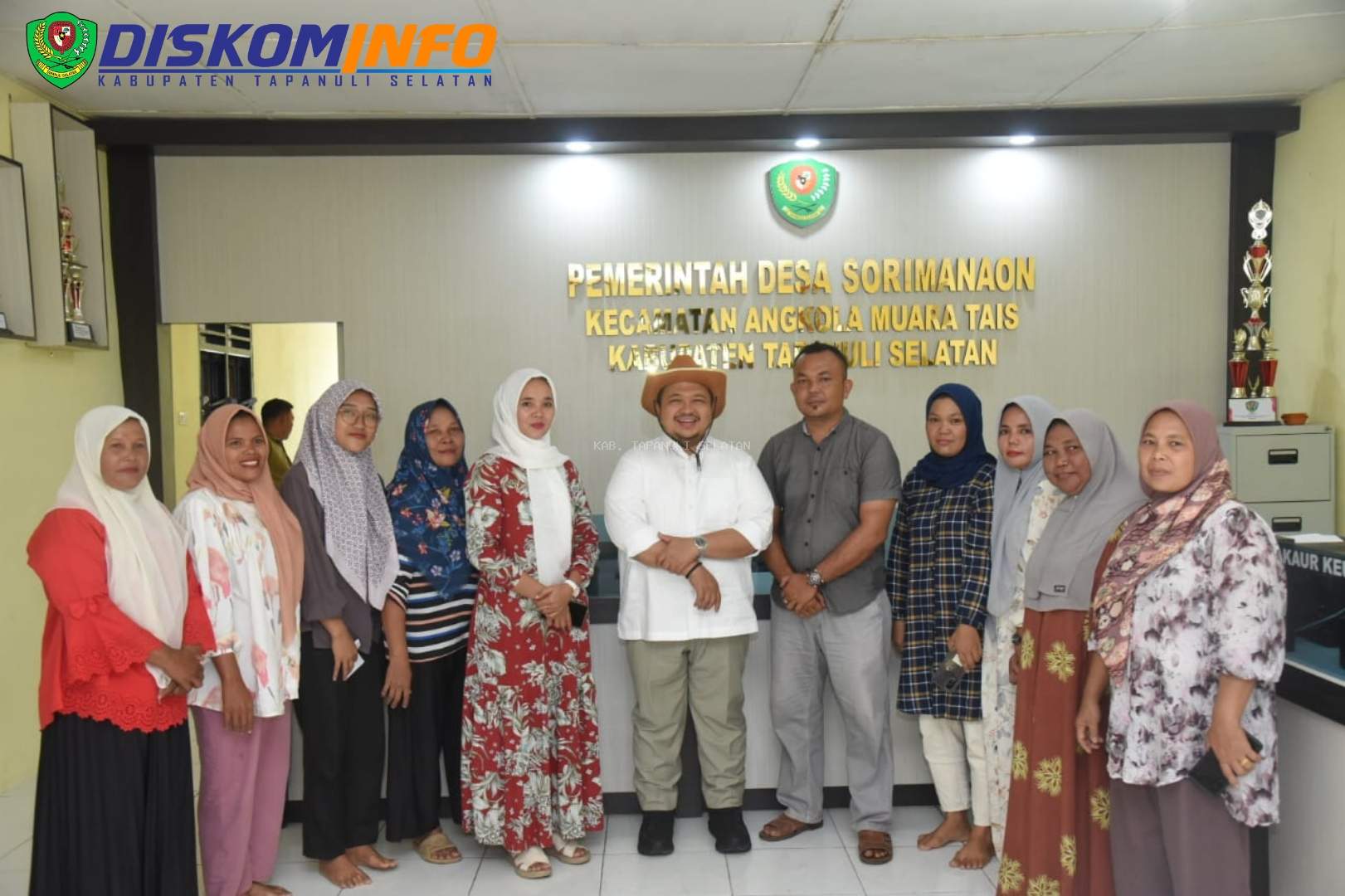 Di Ajang Lomba Desa dan Kelurahan, Bupati Tapsel Memotivasi Aparat Desa Sorimanaon Untuk Lakukan Yang Terbaik 