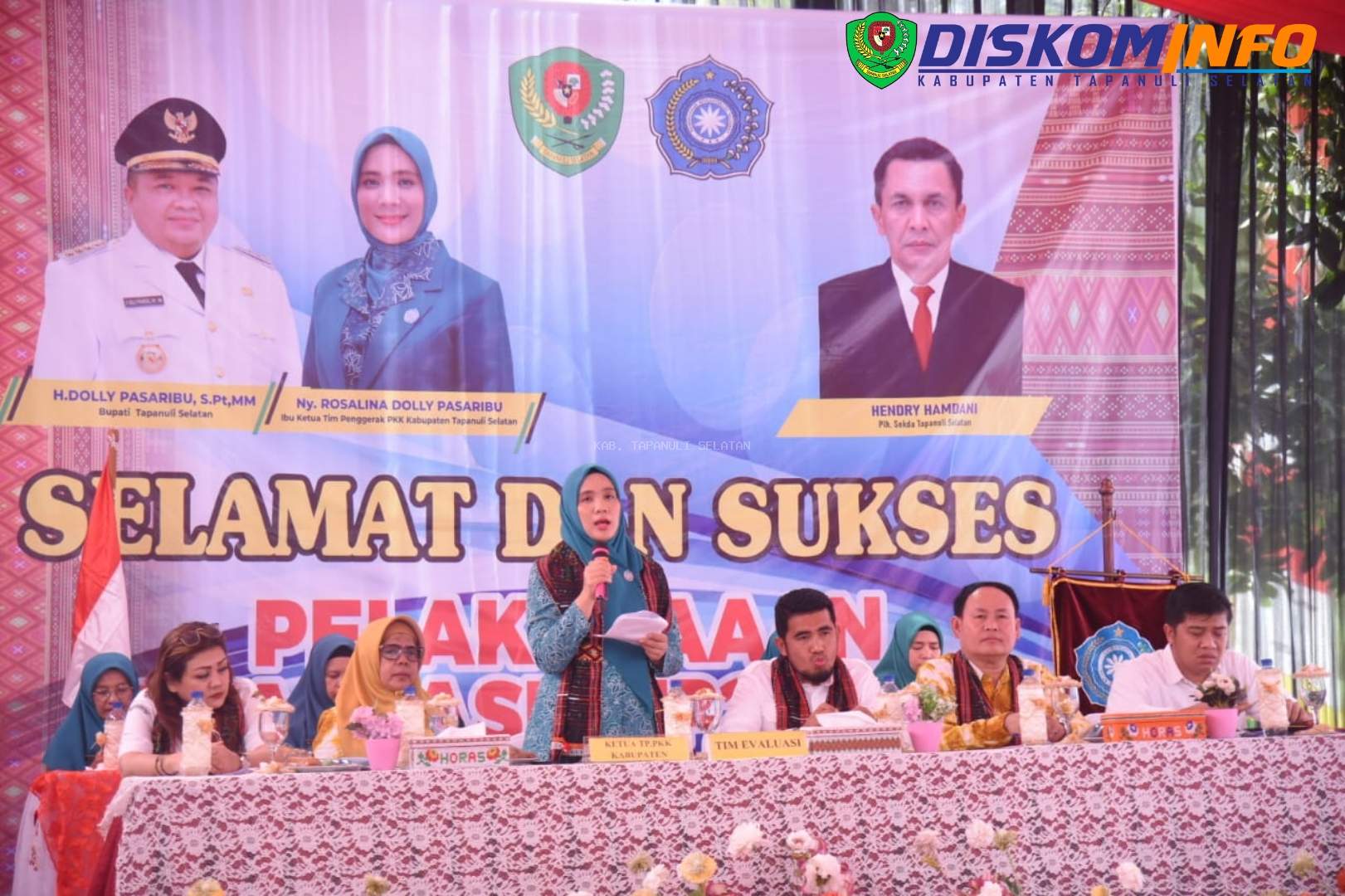 Tim Evaluasi PTP2WKSS Sumut Turun Ke Desa Batu Godang Tapsel 