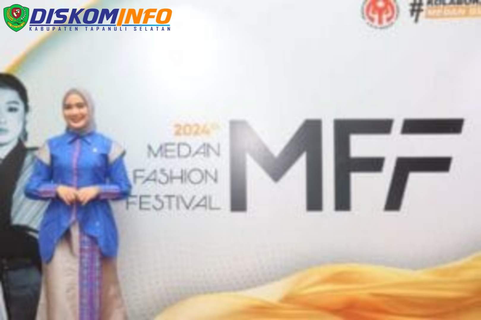 Peduli Akan Peningkatan UMKM, Ketua Dekranasda Tapsel Hadiri Medan Fashion Festival