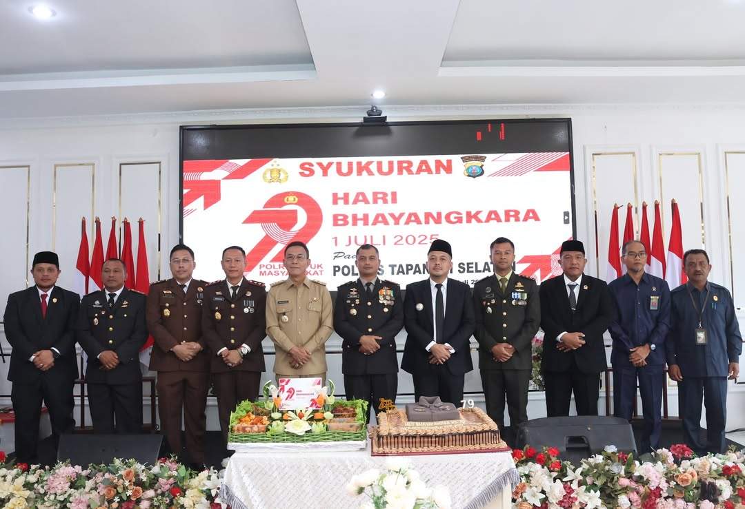 HUT Bhayangkara ke-79, Bupati Tapsel : Polri Terus Hadir dan Berkarya di Tengah Masyarakat 