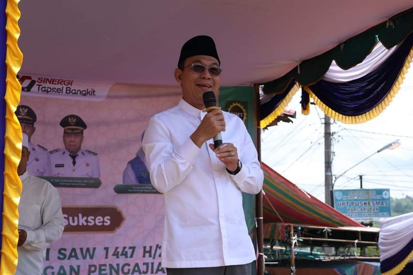 Bupati Tapsel Tekankan Program Jaminan Sosial, Sekolah Rakyat, Hingga Reforma Agraria dan MBG