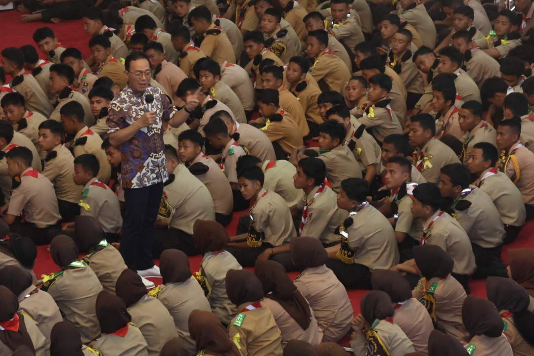 Bupati Tapsel Gus Irawan Jadi Tokoh Inspiratif dalam “Jumpa Tokoh” Perkemahan Tapsel Bangkit 2025
