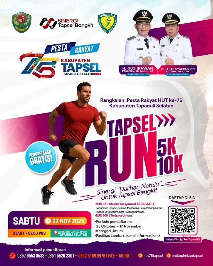 Rasakan euforia Pesta Rakyat HUT ke-75 Kabupaten Tapanuli Selatan