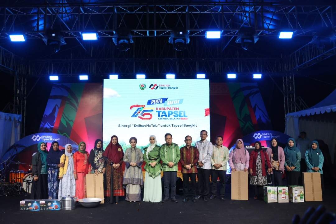 Pameran Pembangunan Tapsel 2025 Resmi Dibuka, Rayakan Hari Jadi ke-75 dengan Prestasi Nasional