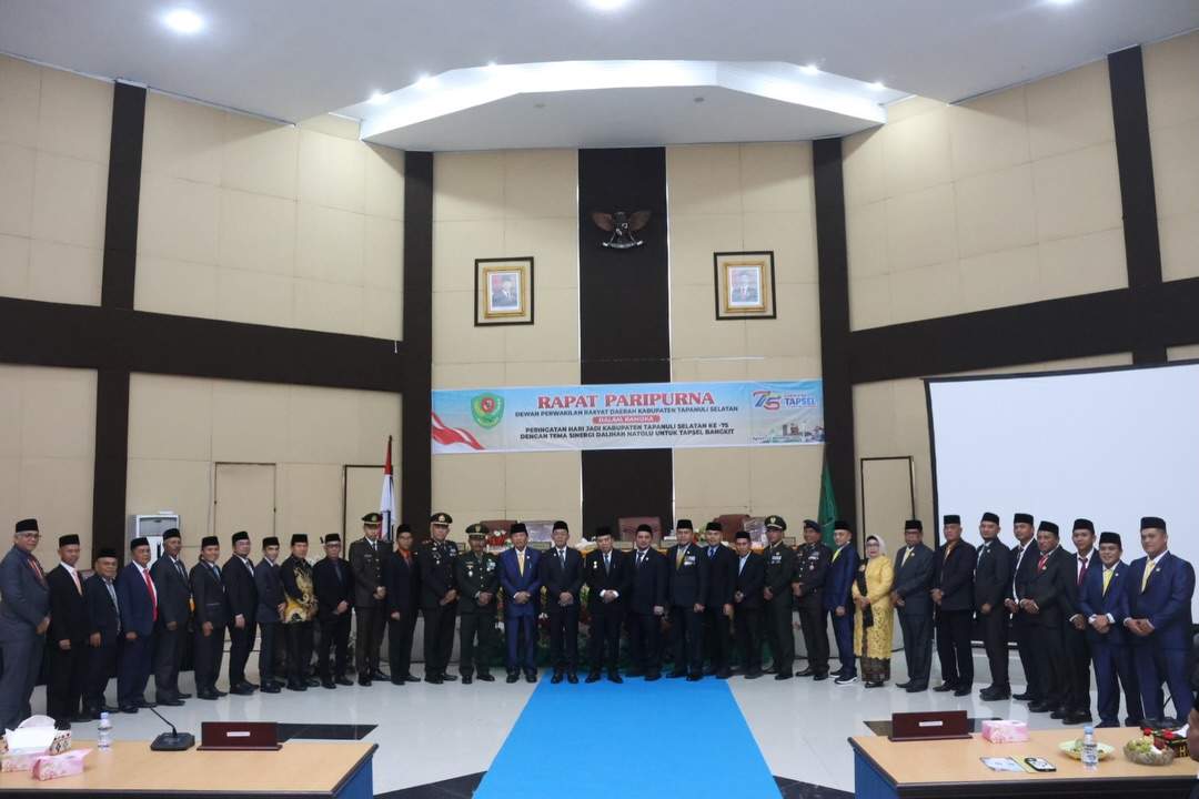 Tapsel Rayakan Hari Jadi ke-75, Bupati Gus Irawan Tegaskan Sinergi Dalihan Natolu untuk Tapsel Bangkit