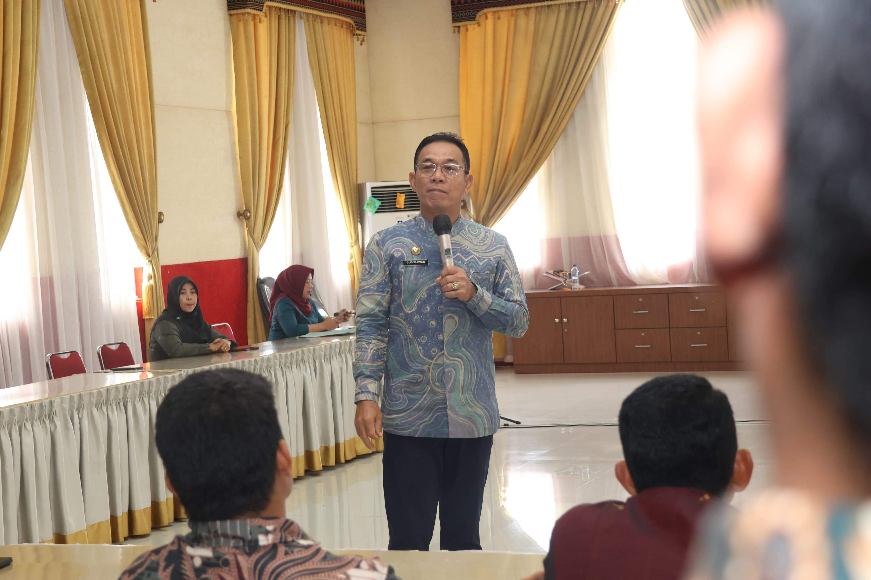 Pemkab Tapsel Terapkan Cash Management System Non Tunai untuk Pengelolaan Keuangan Desa